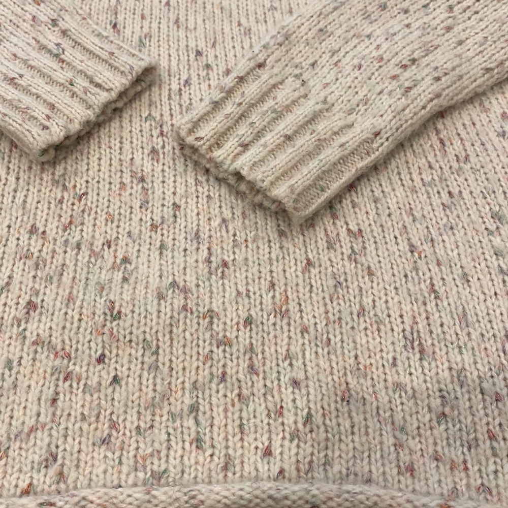 ANTHROPOLOGY KIMCHI & BLUE GORGEOUS COWL NECK SWEATER WITH DETAILS - Picture 6 of 16